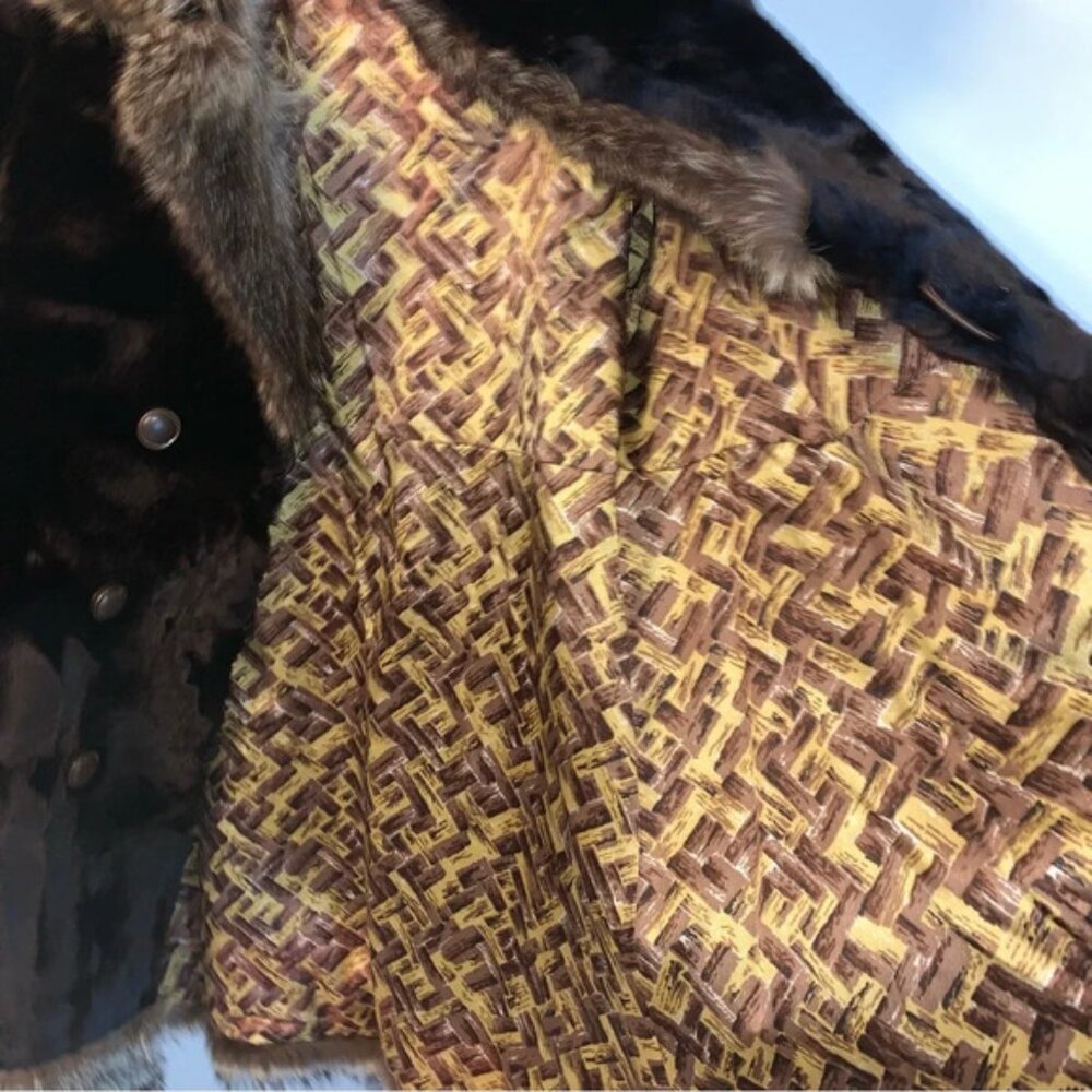 Vintage Daytons Calgary Fur Coat Mid Length - Picture 5 of 12